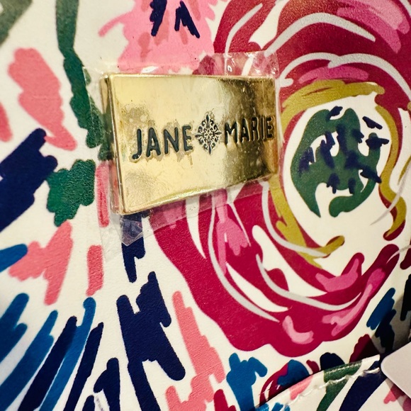 New! Jane Marie Blair Peony tote beach picnic carryall bag. - Picture 4 of 13